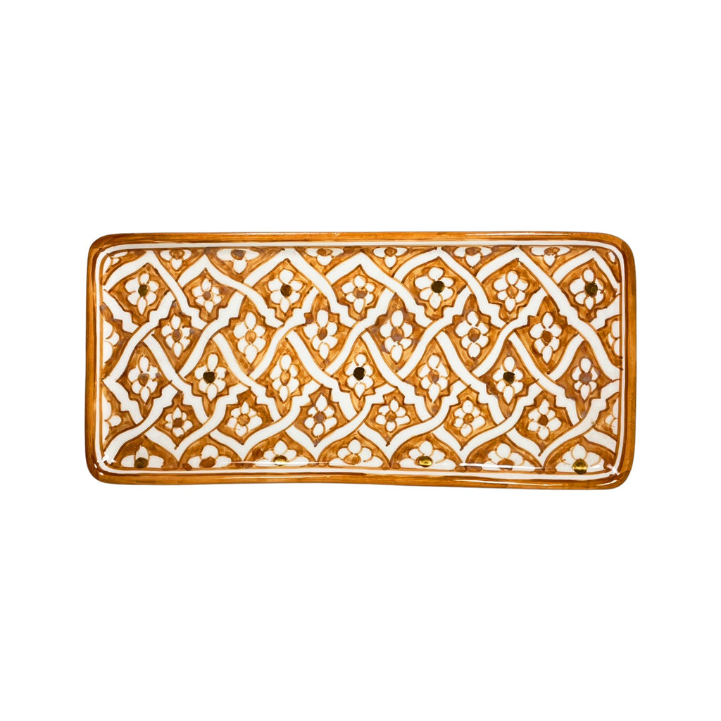 Plat à cake Fassia sahara gold (8759463051583)