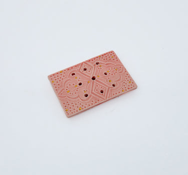 Porte savon Empreinte rose gold (8575450087743)
