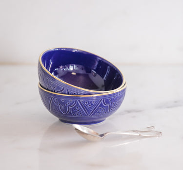 GRAND BOL BAS EMPREINTE BLEU MAJORELLE GOLD (15121485005183) (15121492443519) (15159154934143)