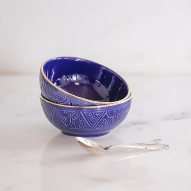 GRAND BOL BAS EMPREINTE BLEU MAJORELLE GOLD (15121485005183) (15121492443519) (15159154934143)