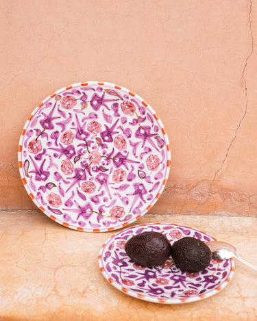 Assiette Bougainvilliers gold (8279507239231)