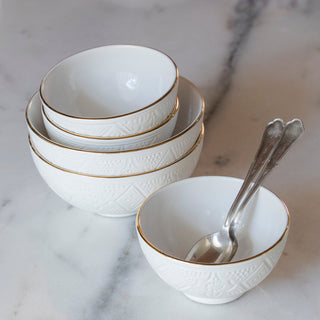 Bols et saladier ronds Empreinte blanc gold (10333946887)