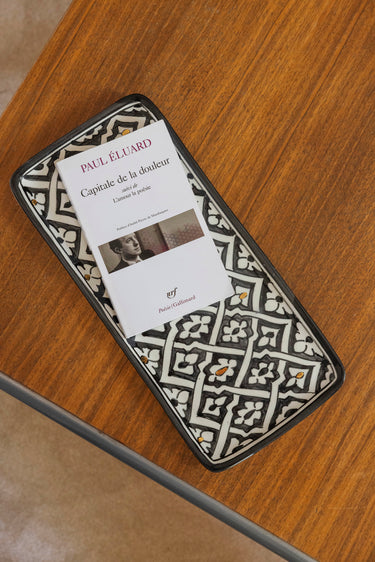 PLATEAU DÉCORATIF LONG