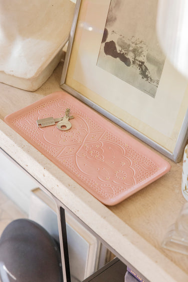 PLATEAU DÉCORATIF LONG