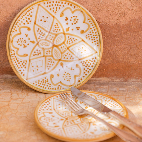 Assiettes Zwak paille gold (8540895478079)