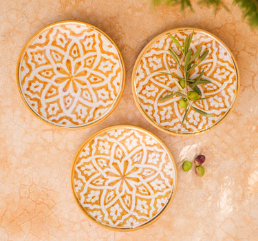 Assiettes Fassia paille gold (8298759061823)