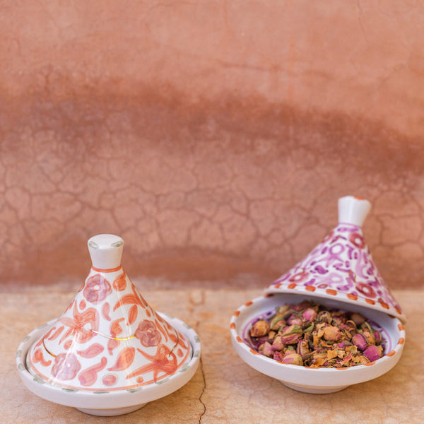 Veritable plat a tajine marocain en terre cuite : Destockage Grossiste