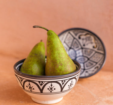 Bols. et saladier ronds céramique noir gold (1516814467095)