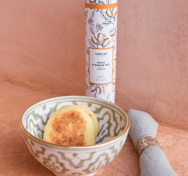 Bols et saladier ronds Fassia Mint gold (6788120870954)