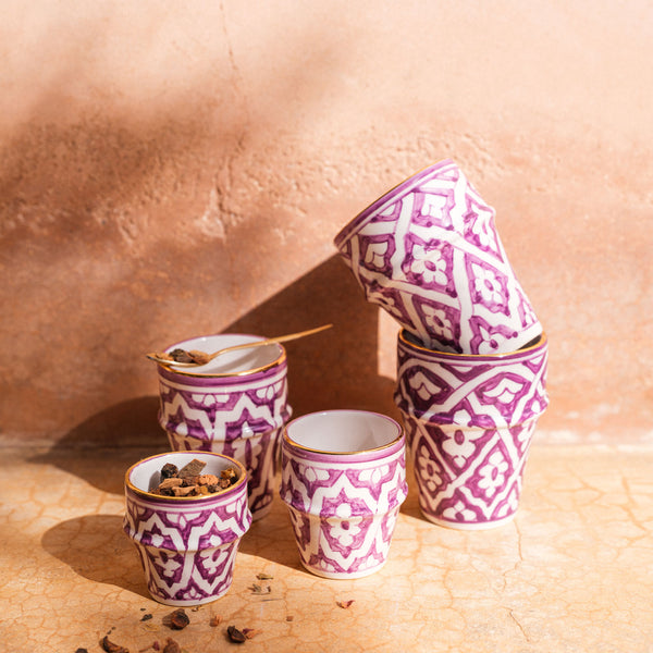 Moyenne tasse beldi Fassia lilas gold (8551398048063)