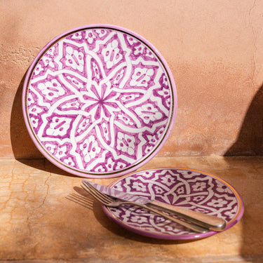 Assiettes Fassia lilas gold (8261232394559)