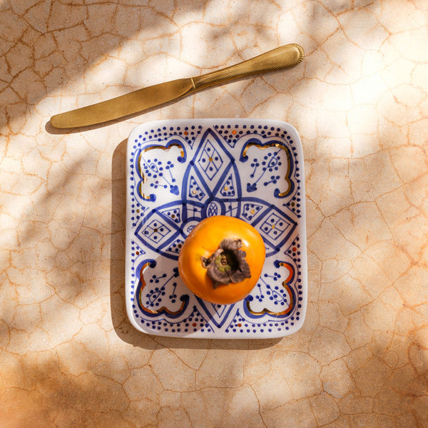 Petit plateau zwak bleu majorelle gold (4491162583082)