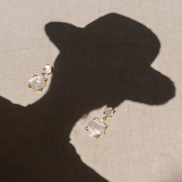 Maxi boucles Etoile de nacre (9010816123199)