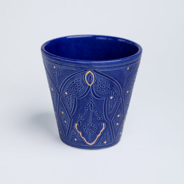 GRAND CACHE POT EMPREINTE BLEU MAJORELLE GOLD (15010316943743)