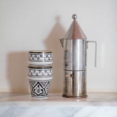 2 Grandes tasses beldi Zwak noir gold (384012222497)