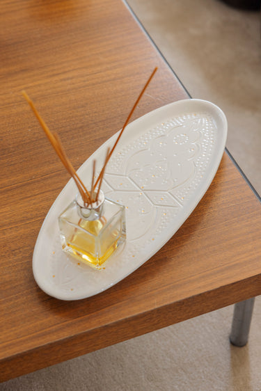 PLATEAU DÉCORATIF OVAL