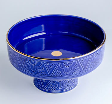 COUPE À FRUITS EMPREINTE BLEU MAJORELLE GOLD (9655184523583) (14975658885503)