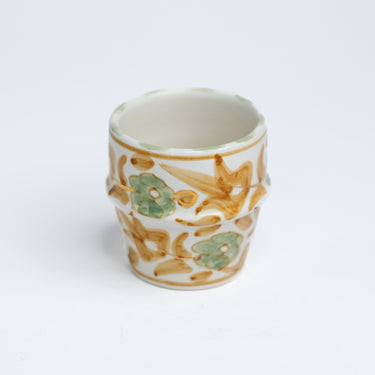Petite tasse à café FLEURS MIMOSAS gold (15009190707583)