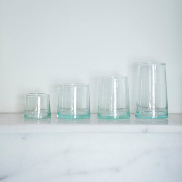 LES VERRES CONIQUES EN VERRE RECYCLE (10335011335)