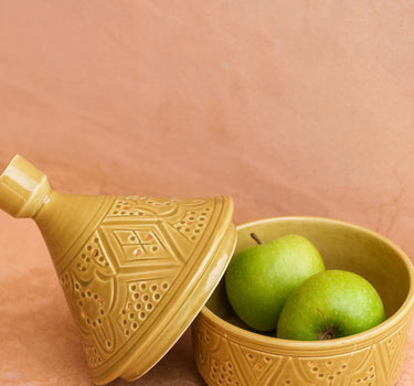Boîte tajine Empreinte kaki gold (8951785259327)