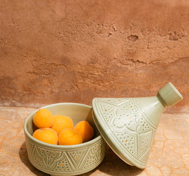 Boîte tajine empreinte mint gold (8243327664447)