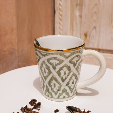 Mug Fassia mint gold (8096109068607)
