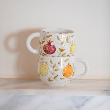 MUG BELDI ROND TUTTI FRUTTI GOLD (9416081572159)