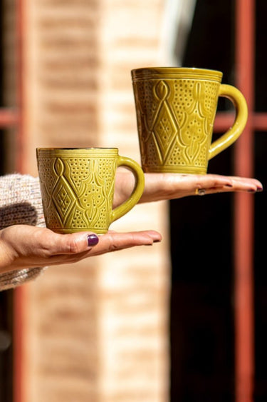 Mug Empreinte kaki gold (8951651467583)