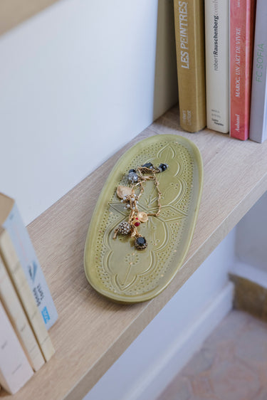PLATEAU DÉCORATIF OVAL