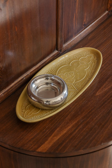 PLATEAU DÉCORATIF OVAL