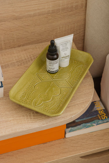 PLATEAU DÉCORATIF RÉCTANGULAIRE