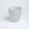 PETIT CACHE POT EMPREINTE BLANC GOLD (15010463482239)