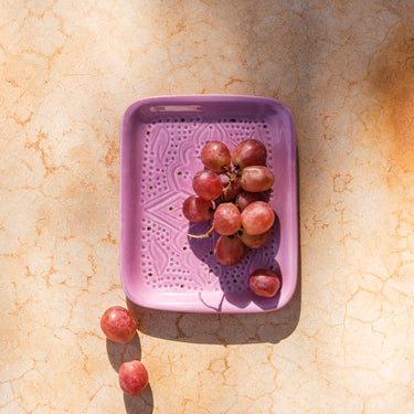 Petit plateau Empreinte lilas gold (8326939083071)