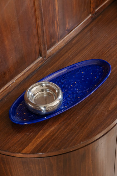 PLATEAU DÉCORATIF OVAL
