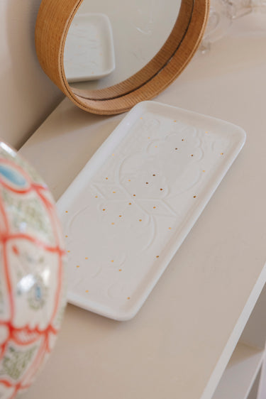 PLATEAU DÉCORATIF LONG