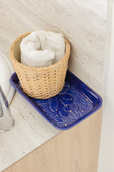 PLATEAU DÉCORATIF RÉCTANGULAIRE