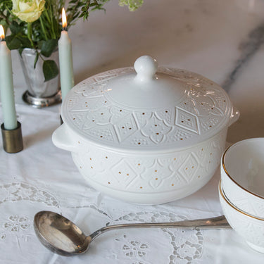 Soupière Empreinte blanc gold (6820927438890)