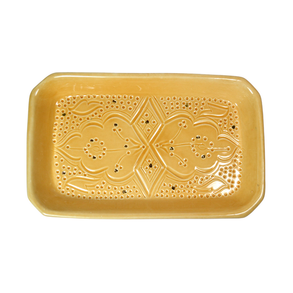 Grand plateau rectangle Empreinte paille gold (8808558952767)