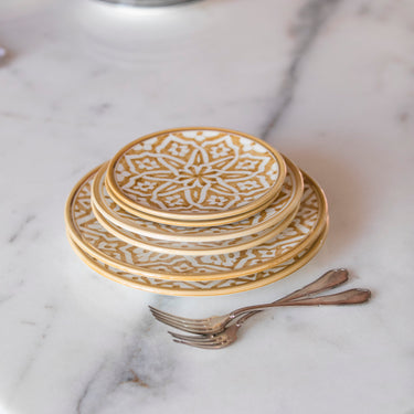 Assiette Fassia paille gold (8298759061823)