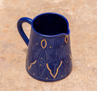 PETIT PICHET EMPREINTE BLEU MAJORELLE GOLD CERAMIC (9655112237375)