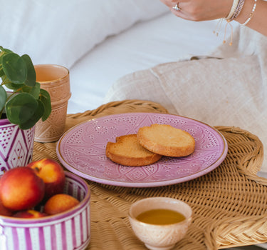 Assiette Empreinte lilas gold (8261295964479)