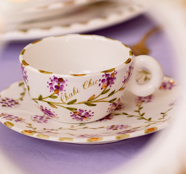 TASSE ANSE AVEC SOUCOUPE