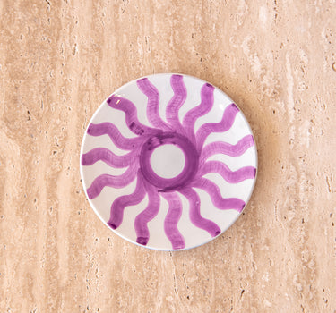 Assiette Vague lilas (9188653957439)