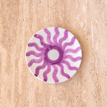 Assiette Vague lilas (9188653957439)