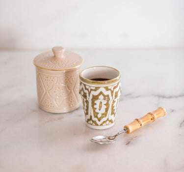 Moyenne tasse beldi Fassia kaki gold (8995195814207)