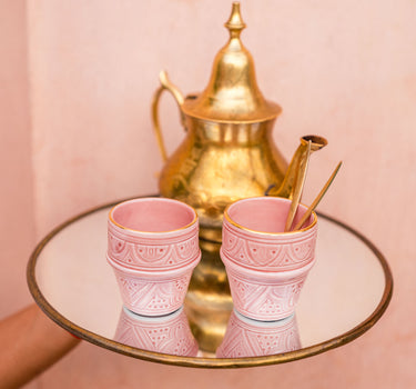 Petite tasse à café Empreinte blush gold (4486029049898)