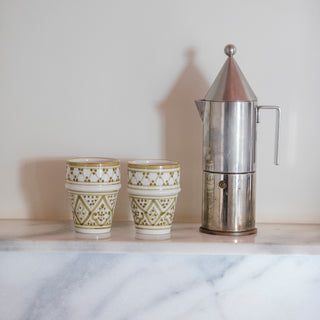 2 Grandes tasses beldi Zwak kaki gold (8995286745407)