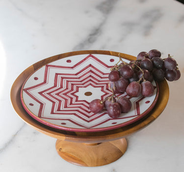 ASSIETTE NEJMA AUBERGINE GOLD (14785238892927)