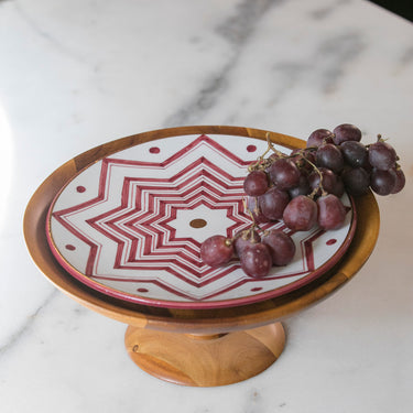 ASSIETTE NEJMA AUBERGINE GOLD (14785238892927)
