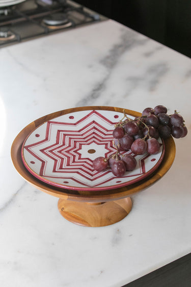ASSIETTE NEJMA AUBERGINE GOLD (14785238892927)